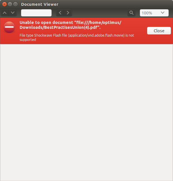 error trying to view pdf after download doc as pdf