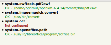 configuration file check all OK