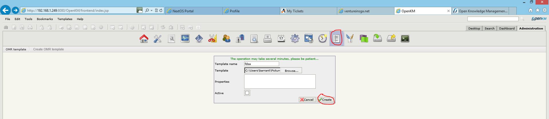 screenshot of when I am getting the error