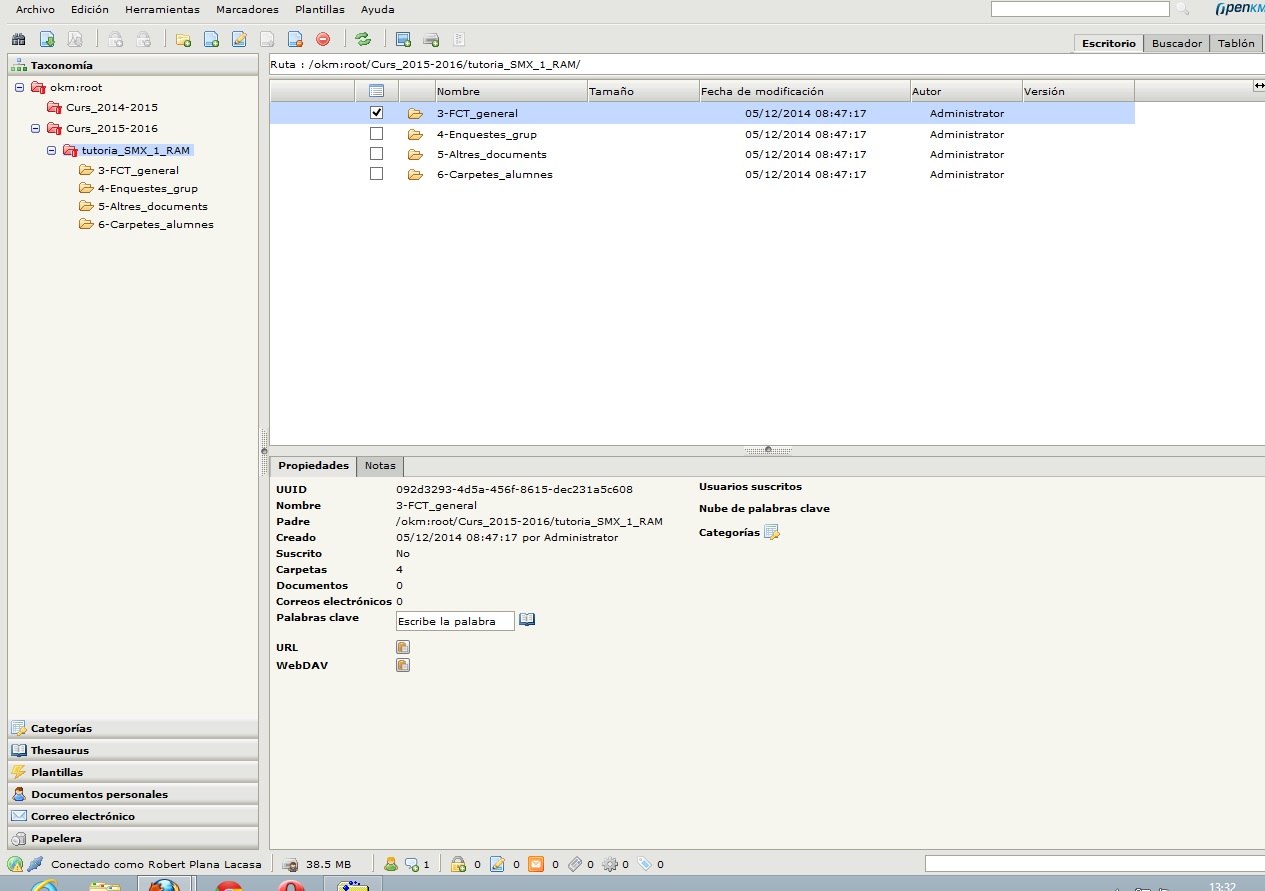 Borrar carpeta con checbox seleccionado, deja borrarla sin tener permiso para hacerlo.