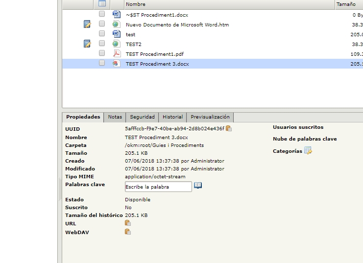 Configuracion MIME Types