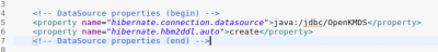 esto es lo que me aparece en hibernate.cfg.xml