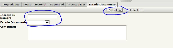 Así se ve al hacer clic en el botón modificar