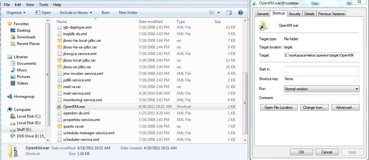 Shortcut configuration.JPG