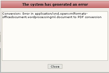 microsoft office 2007 file error preview