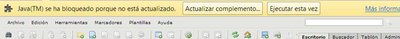 Mensaje en V.7.25
