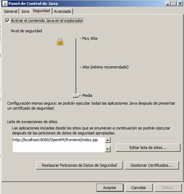 Seguridad Java