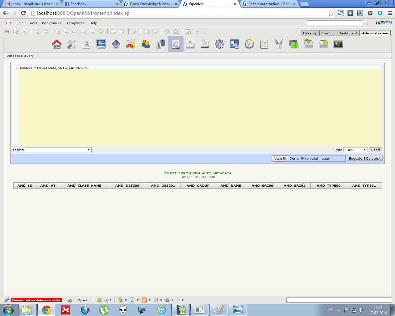 OpenKM Do Table Select.jpg